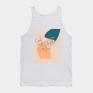 mid century art Tank Top